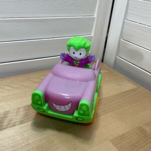 Little People Joker Toy Car with Figure